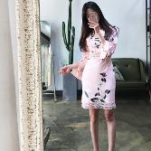 핑크 퍼퓸 원피스